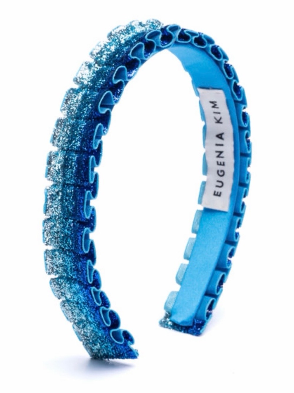 Eugenia Kim Teal, Purple and Blue Glitter Headband
